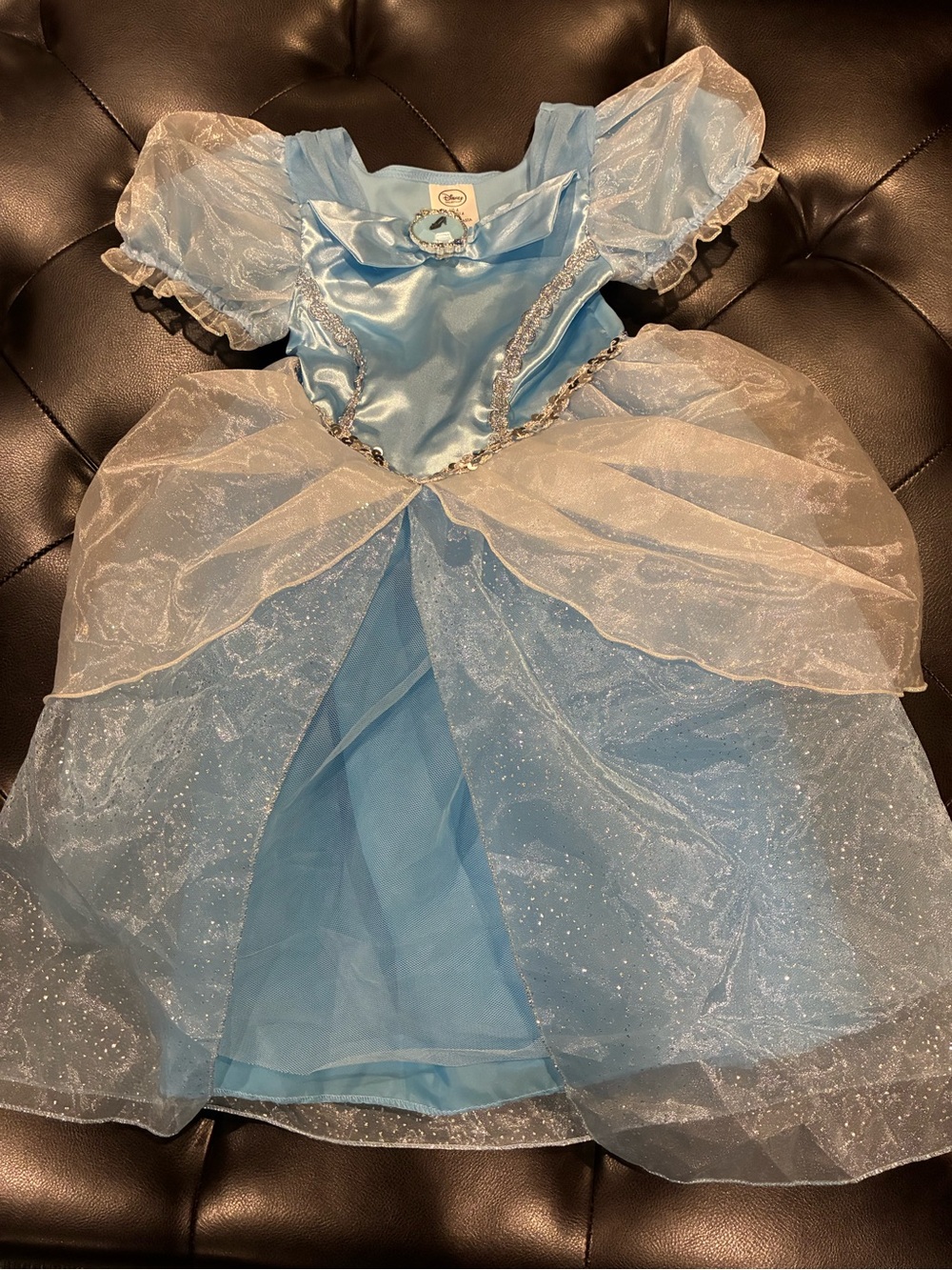 Disney Cinderella Light Blue Sparkle Princess Dress - never worn